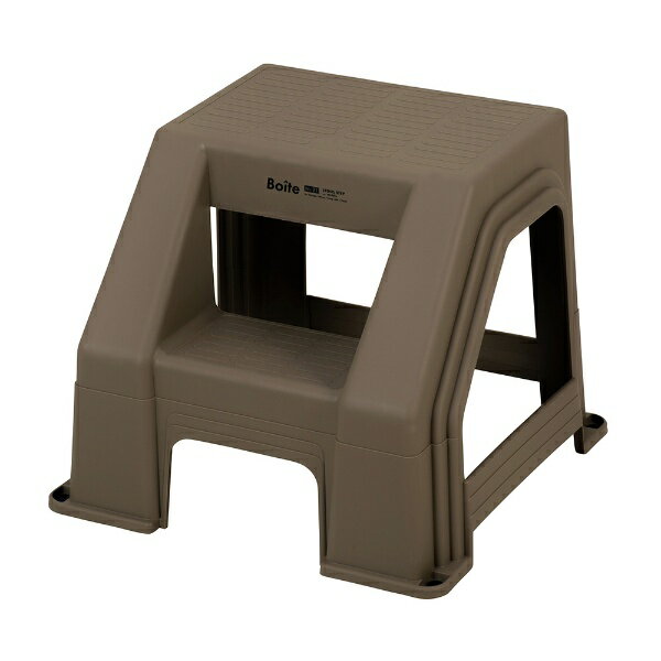 LIV PLUS｜リブプラス BOITEG スツール ステップ M ブラウン MA-4117