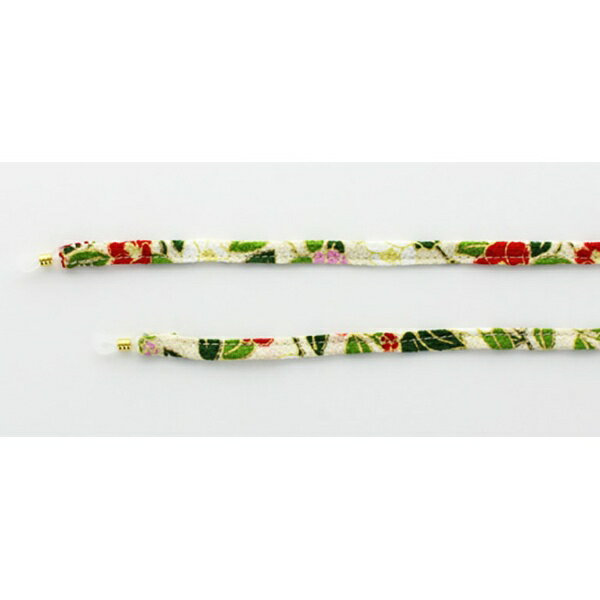 宇仁繊維ファッション｜Uni Textile メガネストラップ 小椿 アイボリー