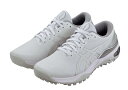 アシックス｜asics 23.5cm レディース ゴルフシューズ GEL-KAYANO ACE 2(White×Pure Silver)1111A050 White×Pure Silver 1111A050 [23.5cm]