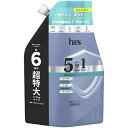 P&G|ピーアンドジー h&s(エイチアンドエス)5 in 1 マイルドモイスチャーシャンプー つめかえ用超特大サイズ 1.75L