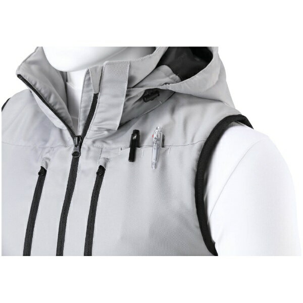 mizuno｜ミズノ 【発熱素材】ブレスサーモ中綿ベスト[ユニセックス] XL 05：アロイグレー F2JE158605