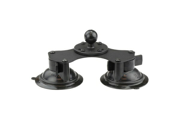 RAMMOUNTS｜ラムマウント ダブルサクションベース 吸盤径83.8mm 1インチボール RAM-B-189B-202U RAM-B-189B-202U