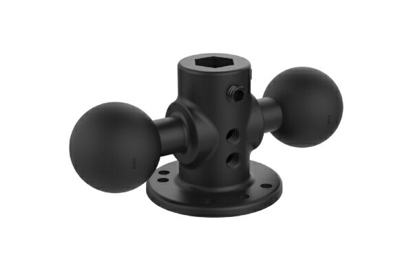 RAMMOUNTS｜ラムマウント AMPSホールラウンドベース(ダブルボール) 1.5インチボール RAM-217-1U RAM-217-1U