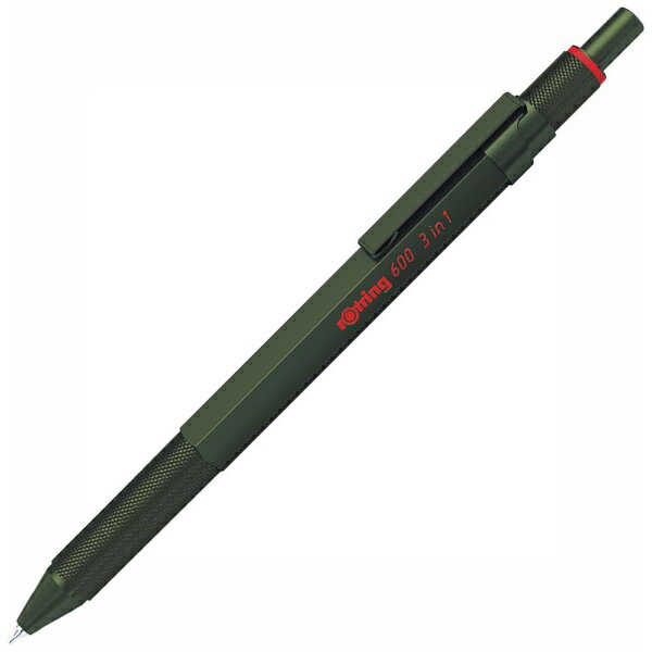 ロットリング｜rotring ロットリング 600 3in1 マルチペン カモフラージュグリーン 2159368(3.0)