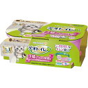 ユニチャーム|unicharm デオトイレ 子猫〜5kgの成猫用 本体セット ツートンピンク