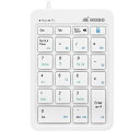 MOBOb{ eL[ TenkeyPad 2 Wired(Mac/Windows11Ή) zCg AM-NPW22-WH [L /USB]