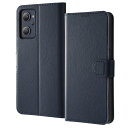 レイアウト|rayout OPPO Reno9 A/Reno7 A 手帳型 レザーケース ネイビー RT-OPR9AELC1/DN