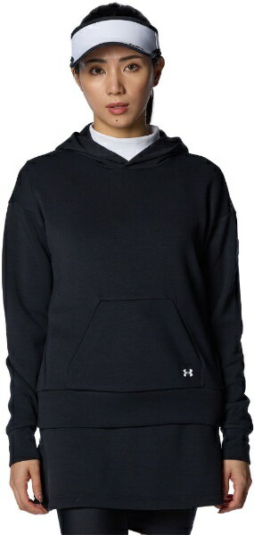 アンダーアーマー｜UNDER ARMOUR レディース ソフトニット プルオーバー フーディー (Lサイズ/Black×White) 1384965 Black×White 1384965 [レディース /Lサイズ]【返品交換不可】