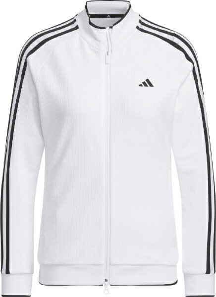 アディダス｜adidas レディース スリーストライプス トラック ドライジャケット (Mサイズ/ホワイト) IKK51 ホワイト IKK51【返品交換不可】