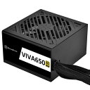 SilverStonebVo[Xg[ PCd VIVA 650 Gold ubN SST-VA650-G [650W /ATX /Gold]