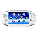 2月25日9時59分まで【ポイント5倍】！【送料無料】ソニーコンピュータPlayStationVita クリスタル・ホワイト 3G/Wi-Fiモデル 限定版 [PCH1100AB02]