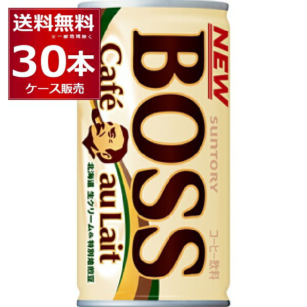 Tg[ {X BOSS ʃR[q[ JtFI 185ml~30{(1P[X)yꕔn͏z