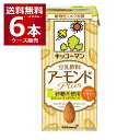 キッコーマン 豆乳飲料 アーモンドPlus砂糖不使用 1000ml×6本(1ケース)【送料無料※一部地域は除く】