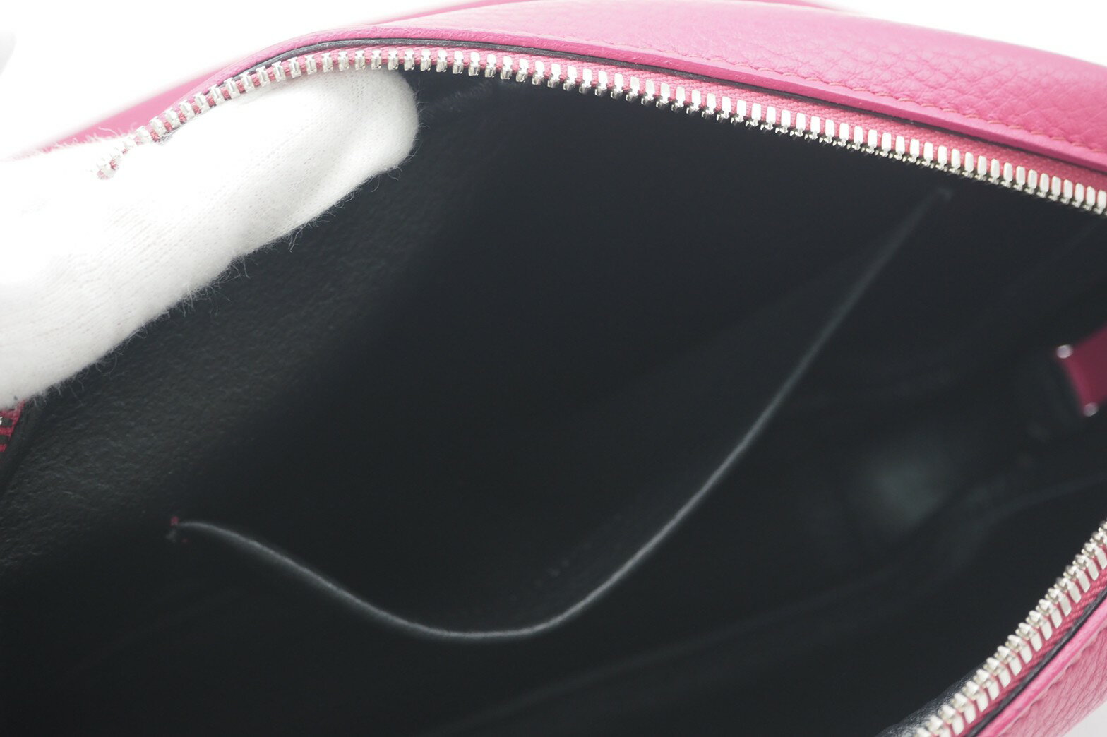 ☆安心の3大保証☆ABランク≪BALENCIAGAバレンシアガ/ショルダーバッグ≫489812エブリデイカメラバッグSピンクブラック美品送料無料【中古】