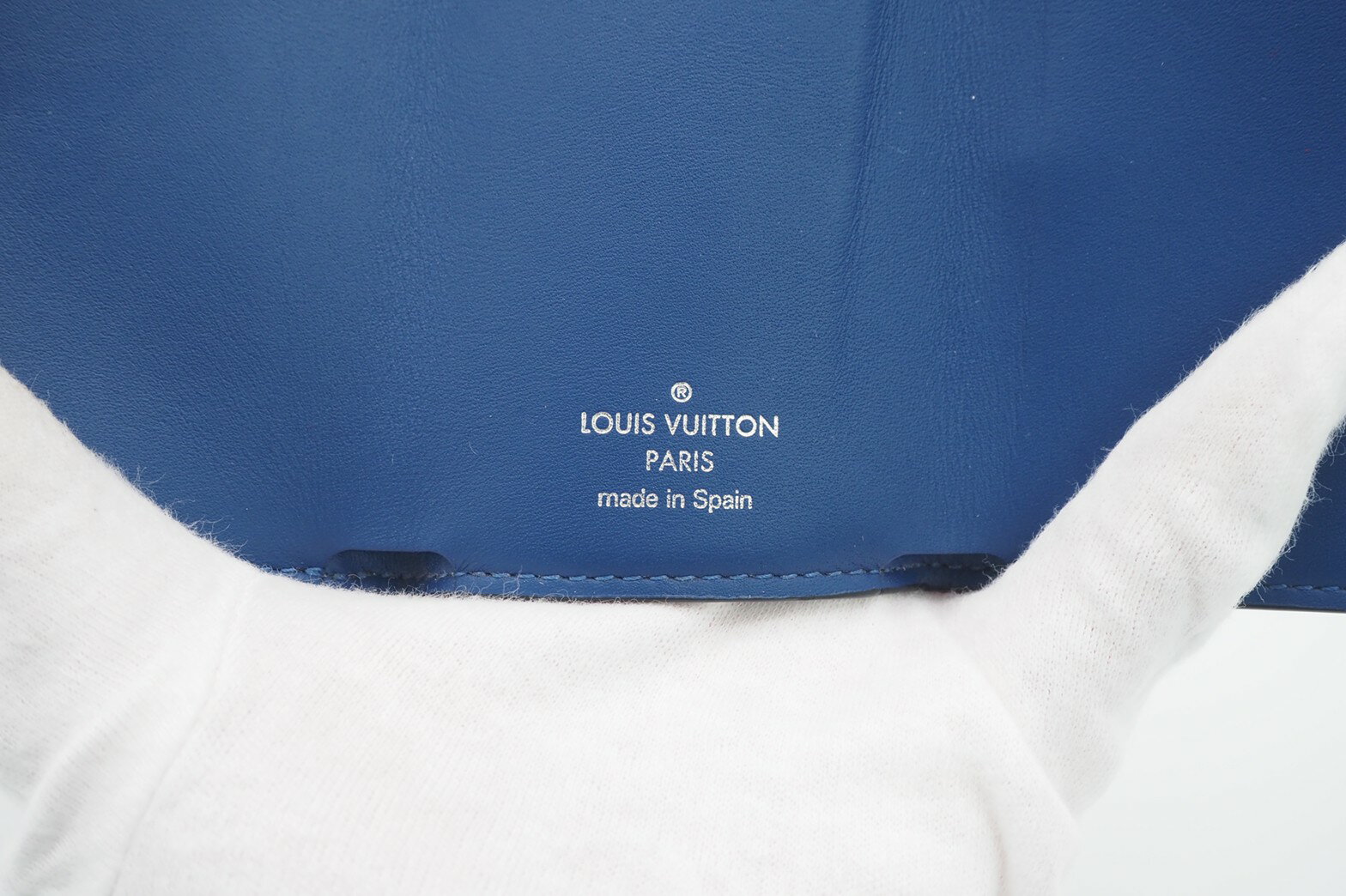 ☆安心の3大保証☆ABランク≪LOUISVUITTONルイヴィトン/三つ折り財布≫M67620タイガラマディスカバリーコンパクトウォレットコバルトブルー美品送料無料【中古】
