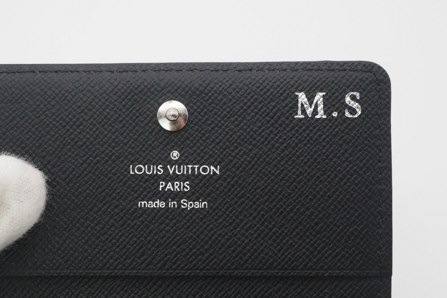 ☆安心の3大保証☆ABランク≪LOUISVUITTONルイヴィトン/二つ折りカードケース≫N63338ダミエグラフィットアンヴェロップカルトドゥヴィジットブラック美品送料無料【中古】
