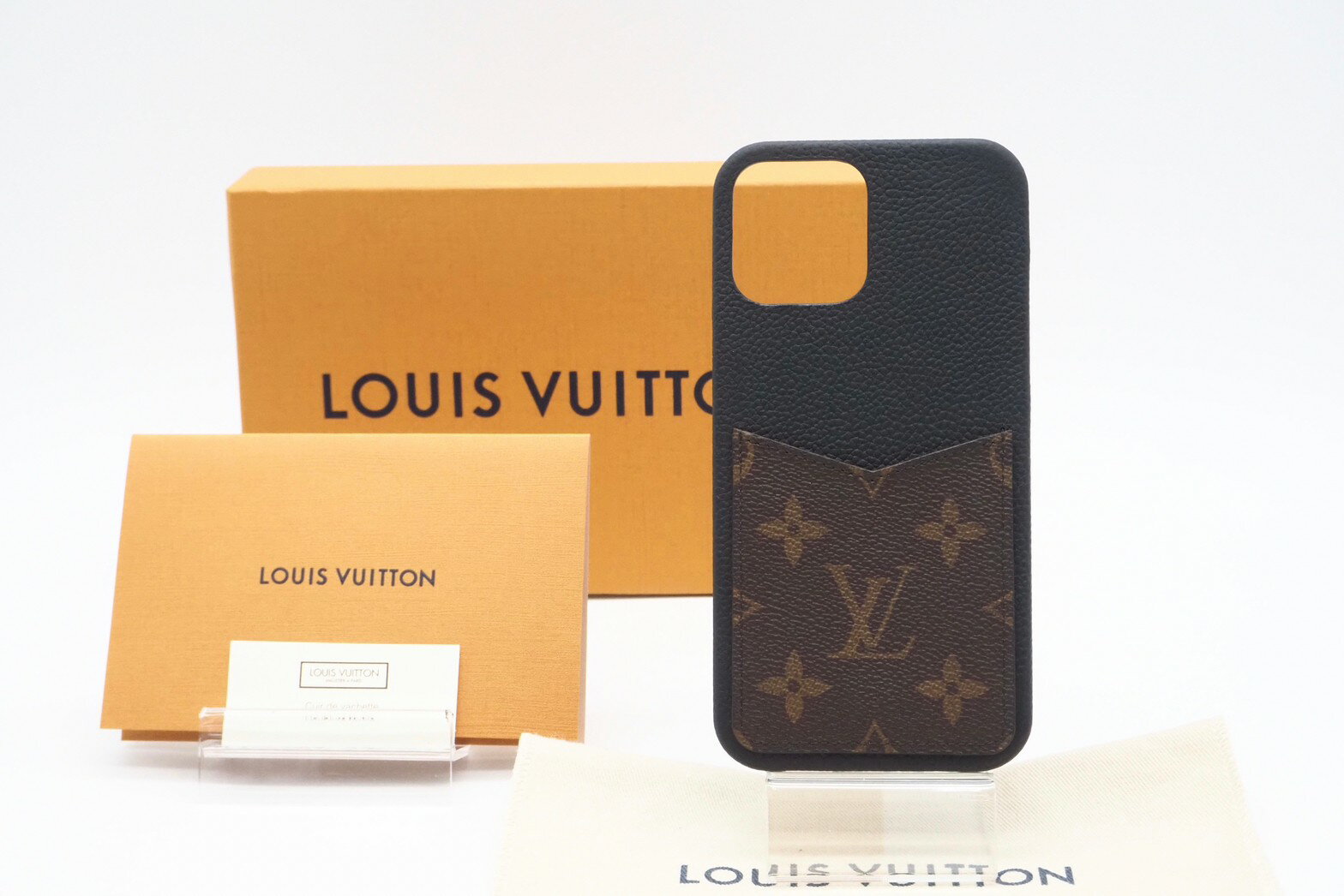 ☆安心の3大保証☆ ABランク ≪LOUIS VUITTON ルイヴィトン/iPhoneケース≫ M80082 モノグラム マカサー iPhone バンパー 12pro Max 美品 送料無料【中古】のサムネイル