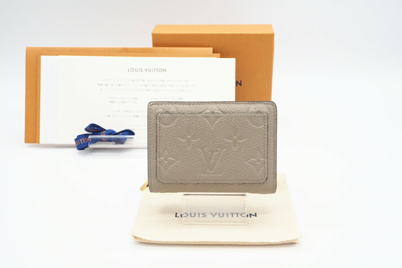 ☆安心の3大保証☆ Bランク ≪LOUIS VUITTON ルイ ヴィトン/二つ折り財布≫ M80152 ポルトフォイユ クレア モノグラム アンプラント トゥルトレール【中古】