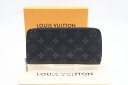 ☆安心の3大保証☆ ABランク ≪LOUIS VUITTON ルイ ヴィトン/ジッピーウォレット≫ M62295 モノグラム エクリプス ヴェルティカル ブラック..