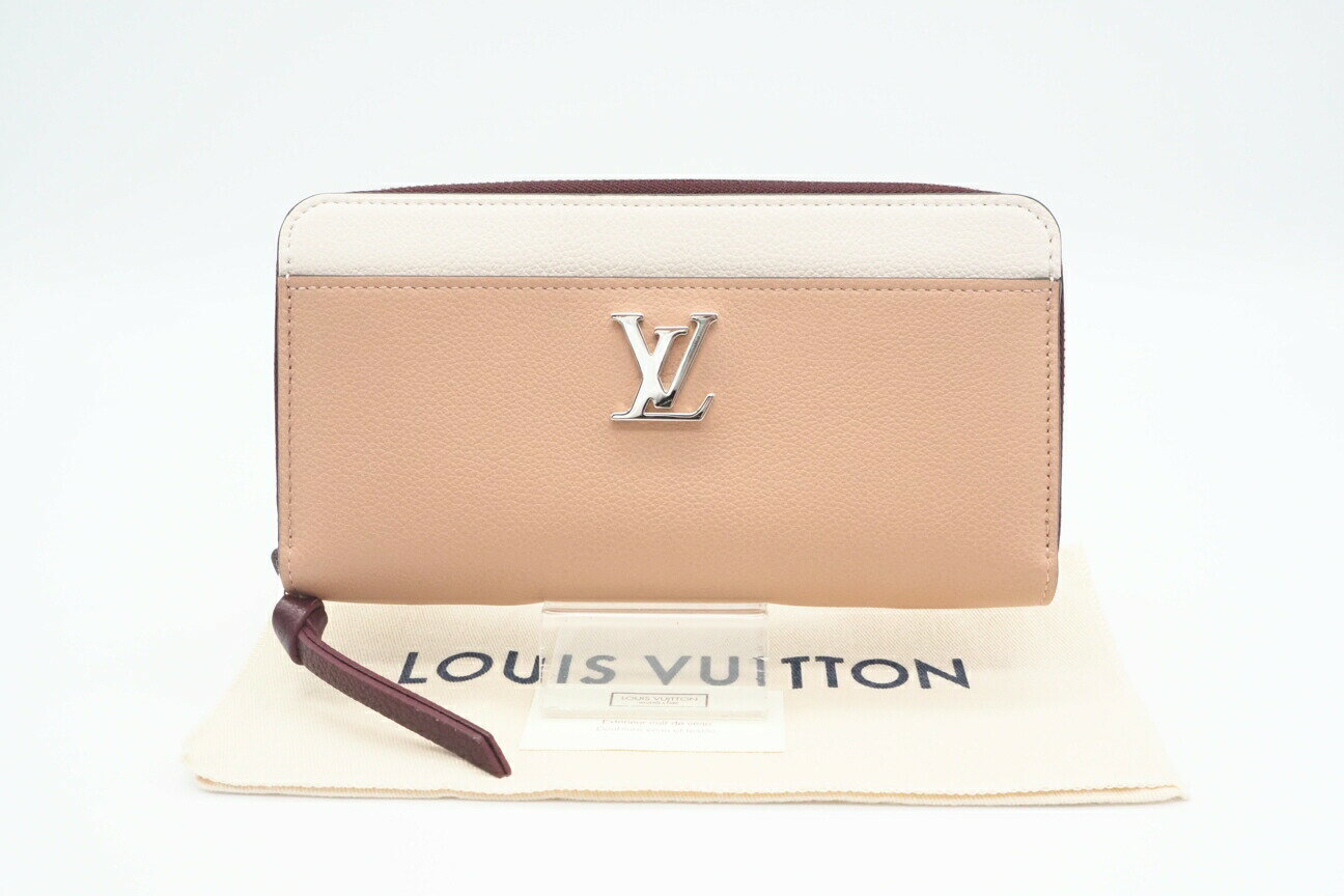 楽天リユースショップ BICLOCK☆安心の3大保証☆ ABランク ≪LOUIS VUITTON ルイ ヴィトン/ジッピーウォレット≫ M67540 ロックミー オレンジベージュ ホワイト ボルドー 送料無料【中古】