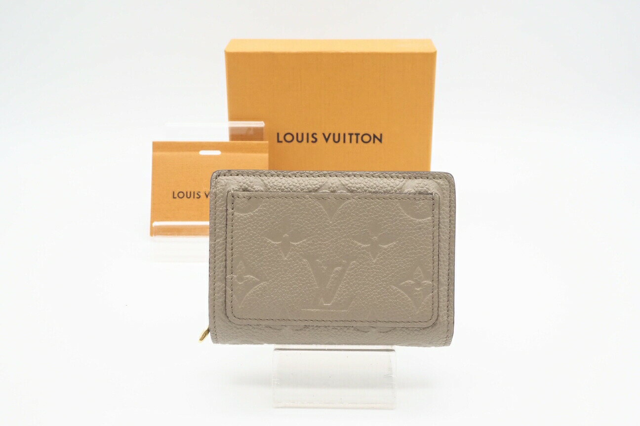 ☆安心の3大保証☆ Bランク ≪LOUIS VUITTON ルイ ヴィトン/二つ折り財布≫ M80152 ポルトフォイユ クレア モノグラム アンプラント トゥルトレール【中古】