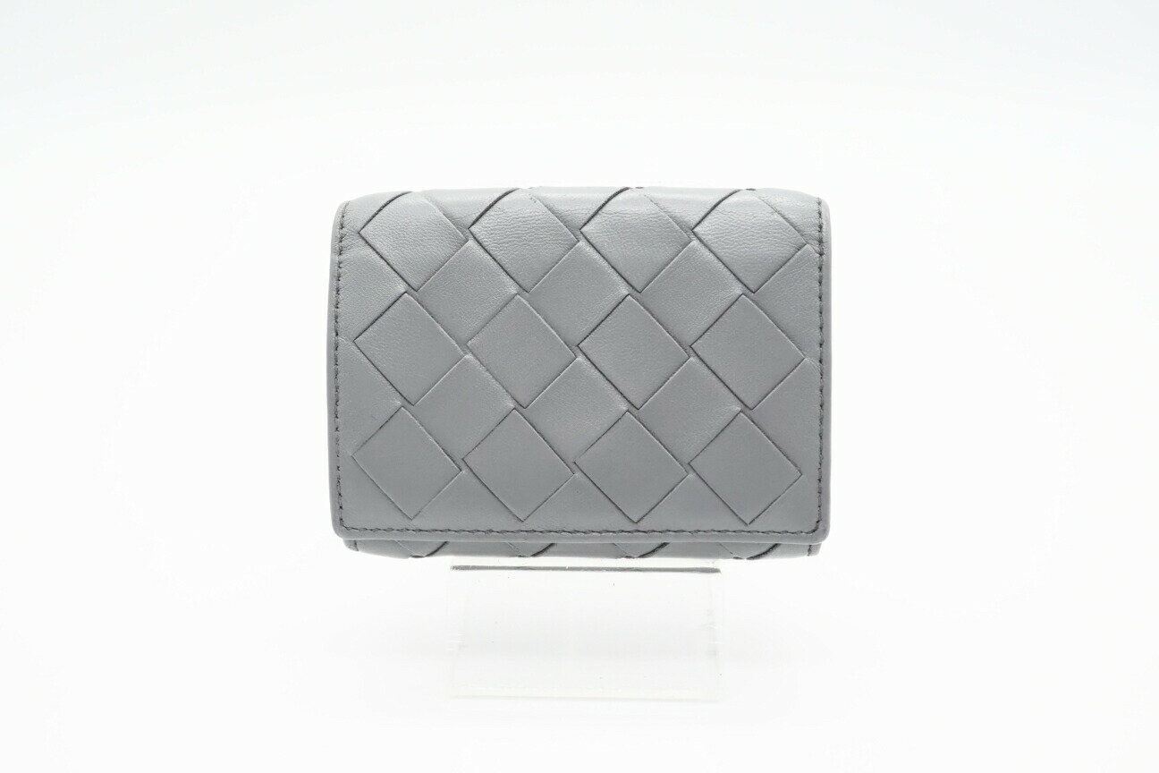 Bottega Veneta 三つ折り財布 グレー BOTTEGA VENETA 三つ折り財布 グレー