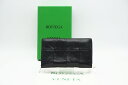 ☆安心の3大保証☆ ABランク ≪BOTTEGA VENETA ボッテガ ヴェネタ/ラウンドファスナー長財布≫ 651368 カセット ジップアラウンド ウォレット ブラック【中古】(4)