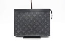 ☆安心の3大保証☆ ABランク ≪LOUIS VUITTON ルイ ヴィトン/クラッチバッグ≫ M61692 モノグラム エクリプス ポシェット ヴォワヤージュ MM 送料無料