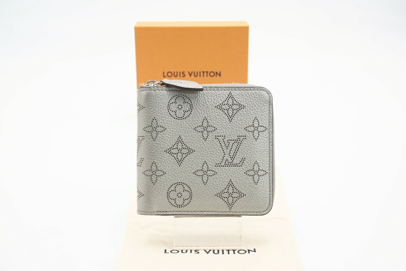 楽天リユースショップ BICLOCK☆安心の3大保証☆ ABランク ≪LOUIS VUITTON ルイ ヴィトン/ラウンドファスナー財布≫ M81653 マヒナ ジッピーコンパクトウォレット シルバー【中古】