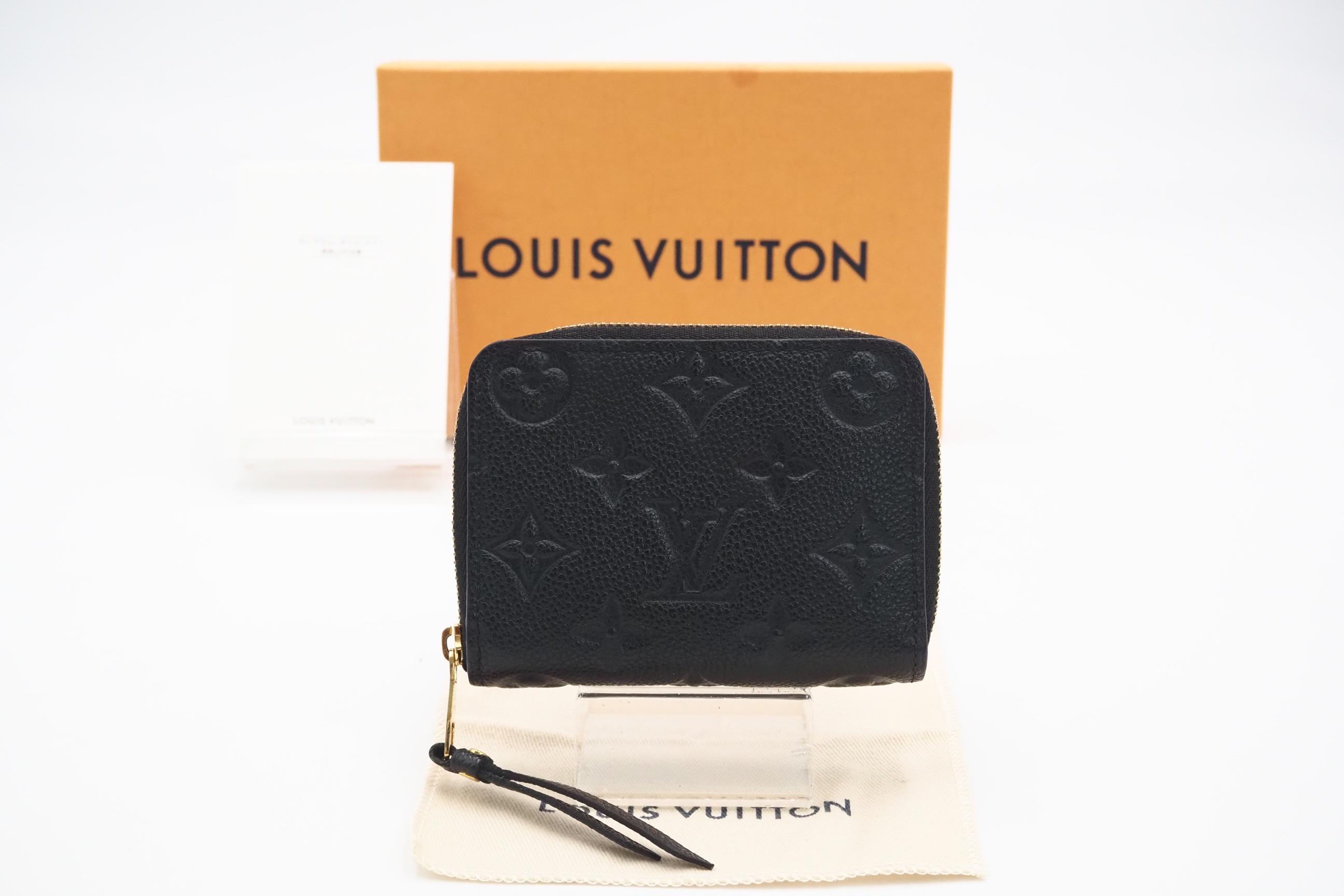 楽天リユースショップ BICLOCK☆安心の3大保証☆ ABランク ≪LOUIS VUITTON ルイ ヴィトン/コインケース≫ M60574 モノグラム アンプラント ジッピー コインパース ノワール 送料無料【中古】