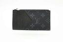 ☆安心の3大保証☆ Aランク ≪LOUIS VUITTON ルイ ヴィトン/コインケース≫ M62295 モノグラム エクリプス コインカード ホルダー グレー ブラック【中古】(4)