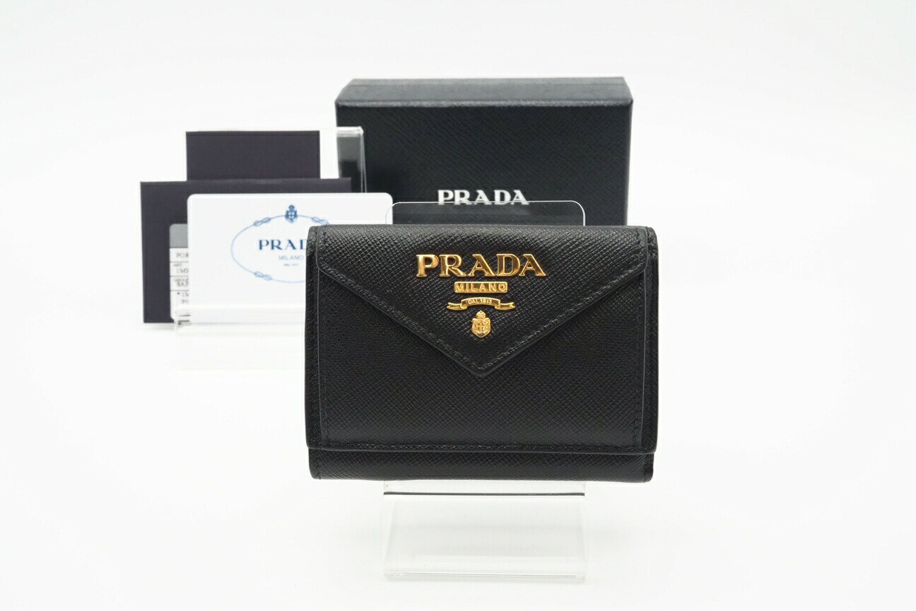 楽天市場】PRADA SAFFIANO 3つ折り財布の通販