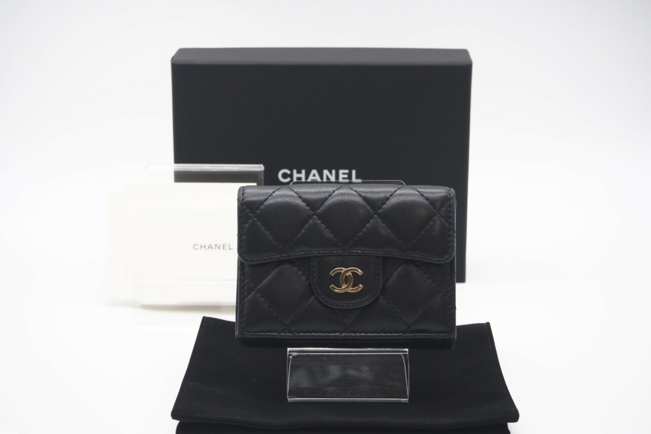 楽天市場】CHANEL スモールフラップ ウォレット(カラーブラック 楽天市場】CHANEL スモールフラップ ウォレット(カラーブラック