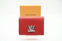 ☆安心の3大保証☆ ABランク ≪LOUIS VUITTON ルイ ヴィトン/三つ折り財布≫ M64413 エピ ポルトフォイユ ツイスト コンパクト コクリコ...
