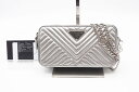 ☆安心の3大保証☆ ABランク ≪PRADA プラダ/ショルダーバッグ≫ 1DH010 トライアングルロゴ チェーンショルダー シルバー 美品 送料無料【中古】(4)