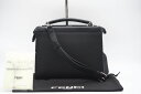 ☆安心の3大保証☆ Aランク ≪FENDI フェンディ/2WAYバッグ≫ 7VA422 セレリア ピーカブー フィットミニ ブラック 黒 レザー 極美品 送料無...