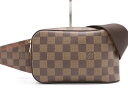 ★3日以内返品可★ LOUIS VUITTON ルイ ヴィトン ダミエ ジェロニモス N51994 ブラウン【中古】(4)