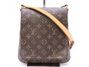 ★3日以内返品可★ LOUIS VUITTON ルイ ヴィトン M51387 モノグラム ミュゼット サルサ ロング ブラウン バッグ【中古】