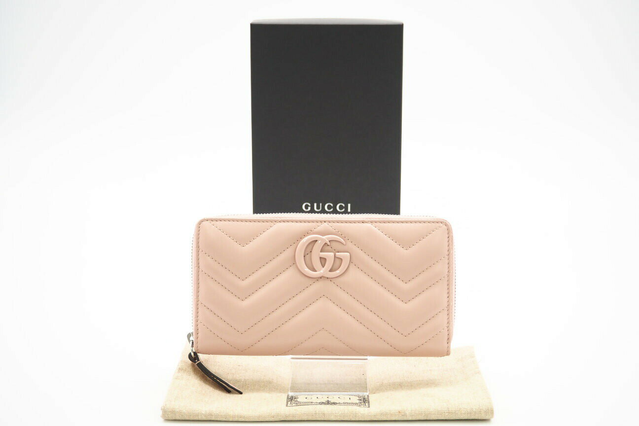 楽天市場】gucci 財布 ggマーモント ピンクの通販