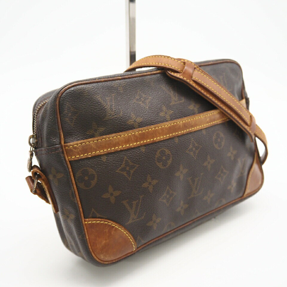 Rakuten - ★3日以内返品可★ LOUIS VUITTON ルイ・ヴィトン モノグラム トロカデロPM M51274 ショルダーバッグ ブラウン コーティングキャンバス レディース【中古】
