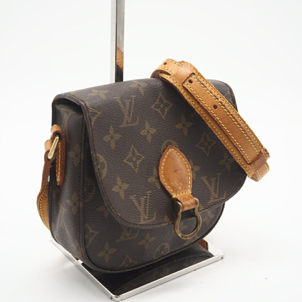 極 美品 LOUIS VUITTON ルイヴィトン ミニ ミニ サンクルー レザー 本革 ミニ ショルダーバッグ ポシェット キャメル ブラウン 26101 LOUIS VUITTON（ルイ・ヴィトン） 極 美品 ミニ ミニ サンクルー