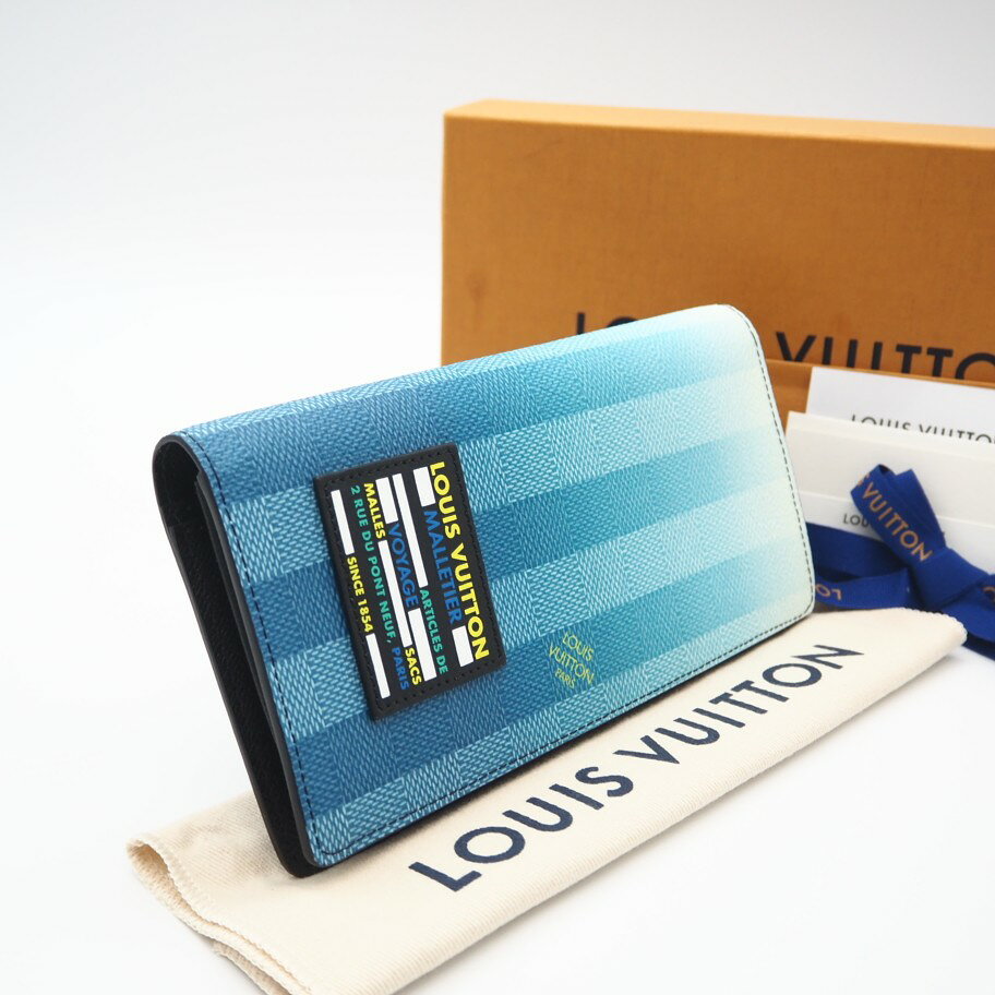 楽天市場】ルイ・ヴィトン 長財布 メンズ（カラーブルー）（メンズ財布