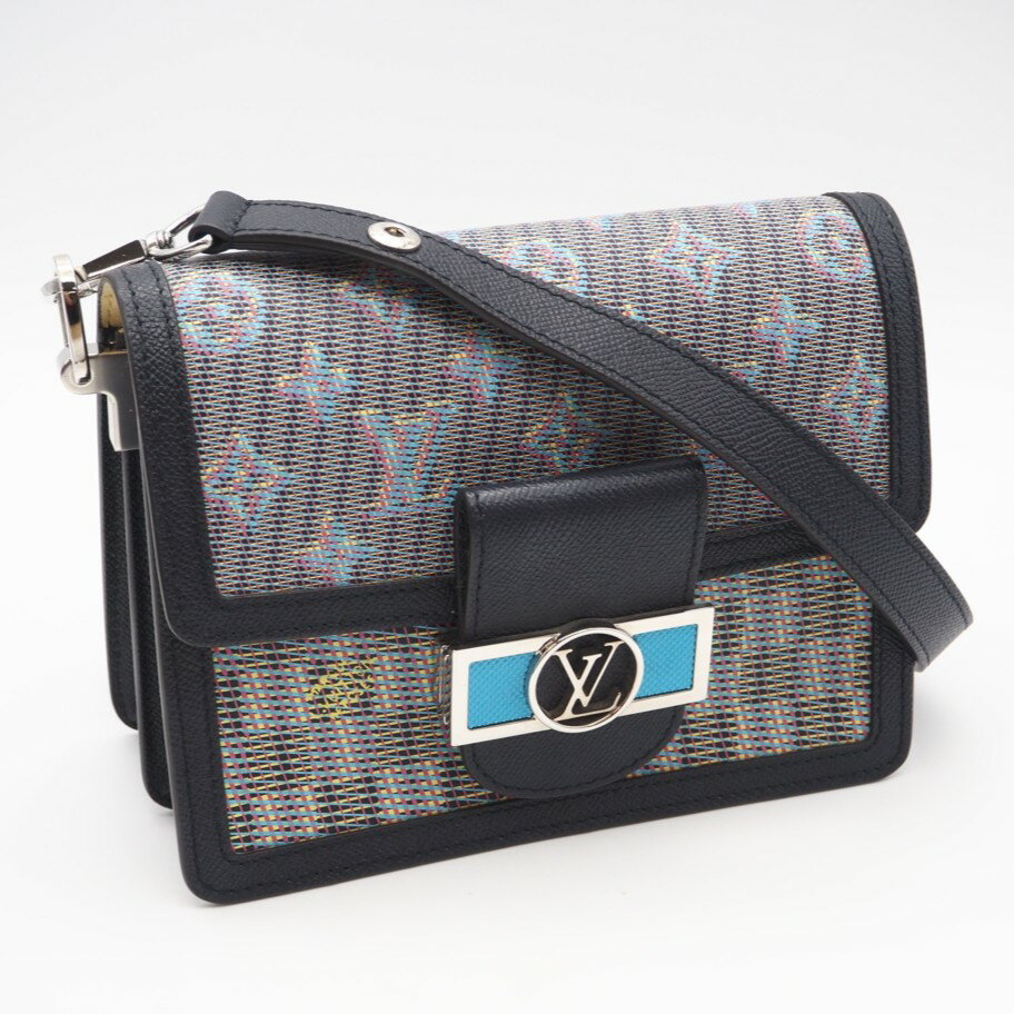 乐天商城 - ★3日以内返品可★ 極美品 LOUIS VUITTON ルイ・ヴィトン カーフレザー ドーフィーヌ MINI M55454 ショルダーバッグ マルチカラー カーフレザー レディース【中古】