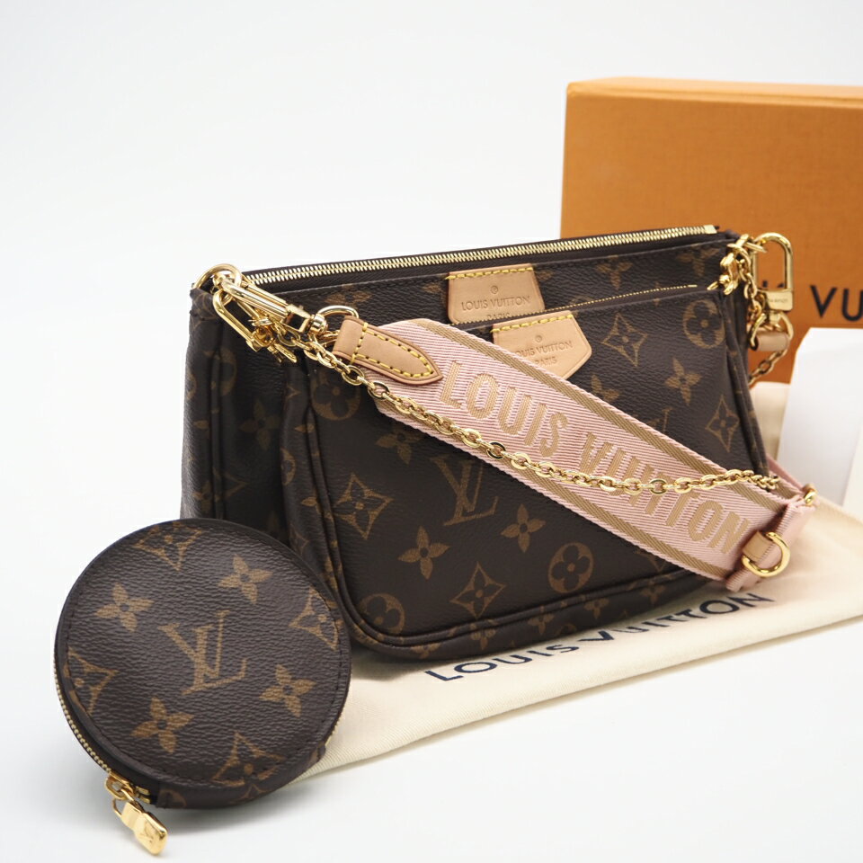 Louis Vuitton ポシェット　クレ　モノグラム キーケース ピンク美品 かわいい♪Louis Vuitton☆ポシェット・クレ キーケース (Louis