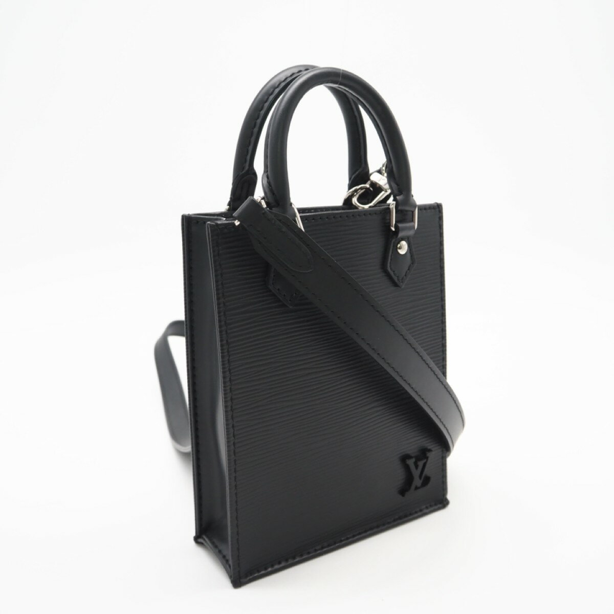 Rakuten - ★3日以内返品可★ 美品 LOUIS VUITTON ルイ・ヴィトン エピ プティットサックプラ ノワール M69441 2wayショルダーバッグ ブラック レザー レディース【中古】