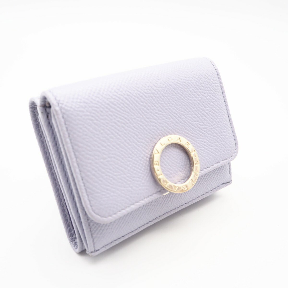 BVLGARI ブルガリブルガリ コンチネンタルウォレット レザー パープル BVLGARI - BVLGARI ブルガリブルガリ コンチネンタルウォレット レザー