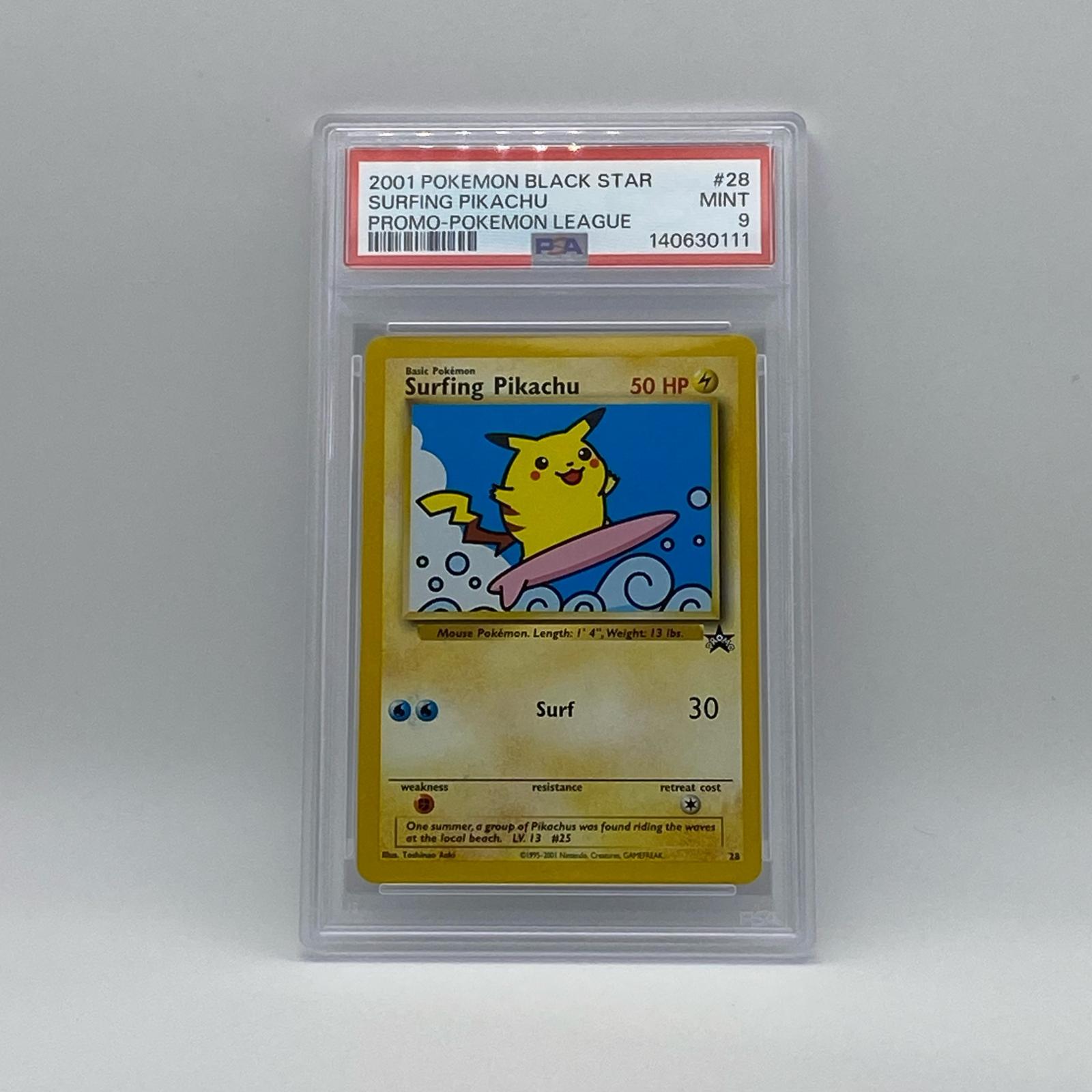 乐天商城 - PSA9 極美品 Pokemon ポケモン ポケモンカード Surfing Pikachu PSA9 海外版 トレーディングカード -【中古】