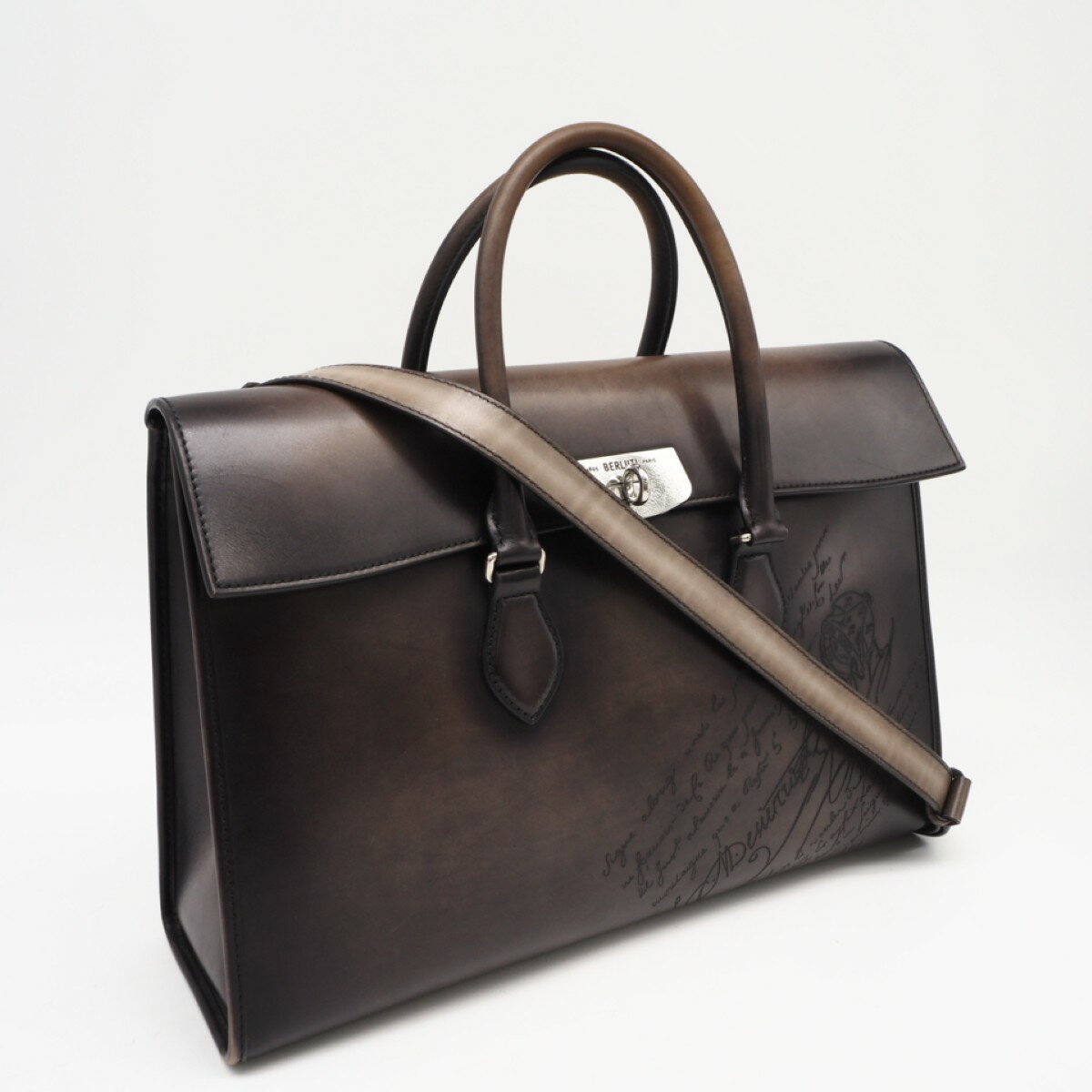 Berluti Emio ベルルッティ エミーオ ブリーフケース M310383_e-mio-briefcase_cacao-