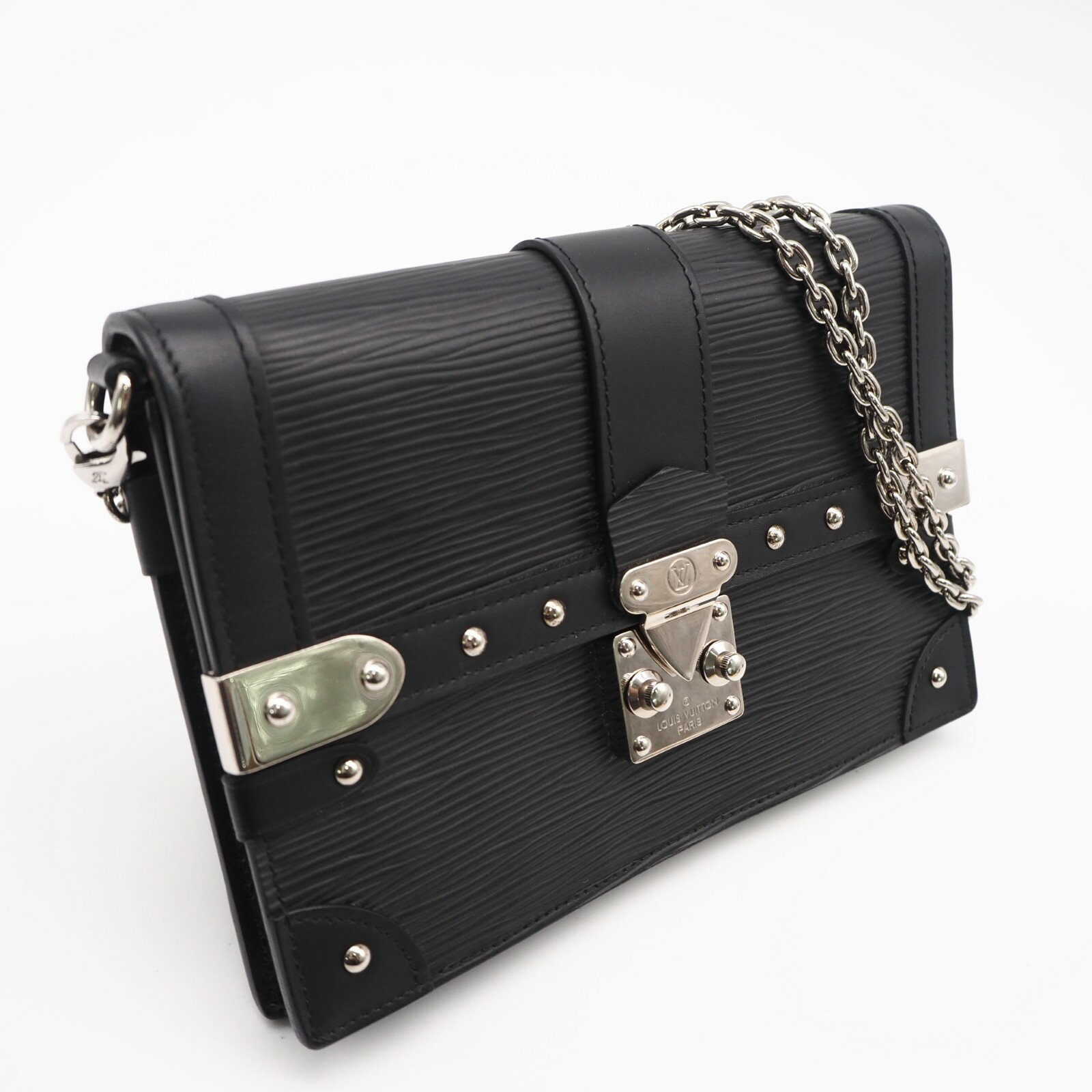 Rakuten - ★3日以内返品可★ 美品 LOUIS VUITTON ルイ・ヴィトン エピ ポルトフォイユ トランク M67507 2wayショルダーバッグ ブラック レディース【中古】