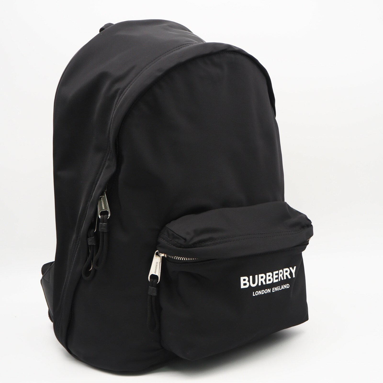 樂天商城 - ★3日以内返品可★ 美品 BURBERRY バーバリー ナイロン ジェット バックパック 8021084 リュック・デイパック ブラック ナイロン メンズ【中古】